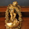 Statuetta d’angelo in Resina - Angelo Acquasantiera - Statue di angeli
