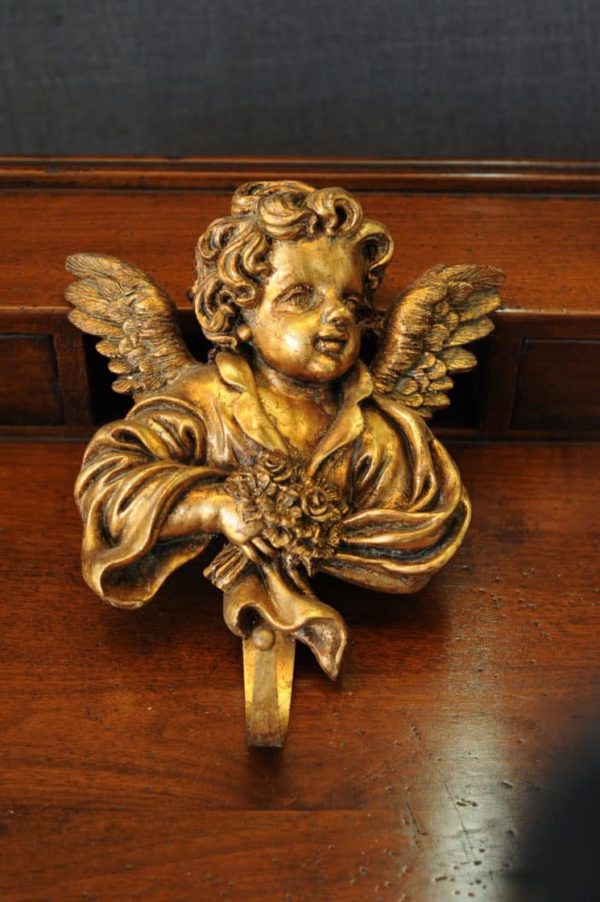 Statuetta d’angelo in Resina - Angelo attaccapanni - Statue di angeli