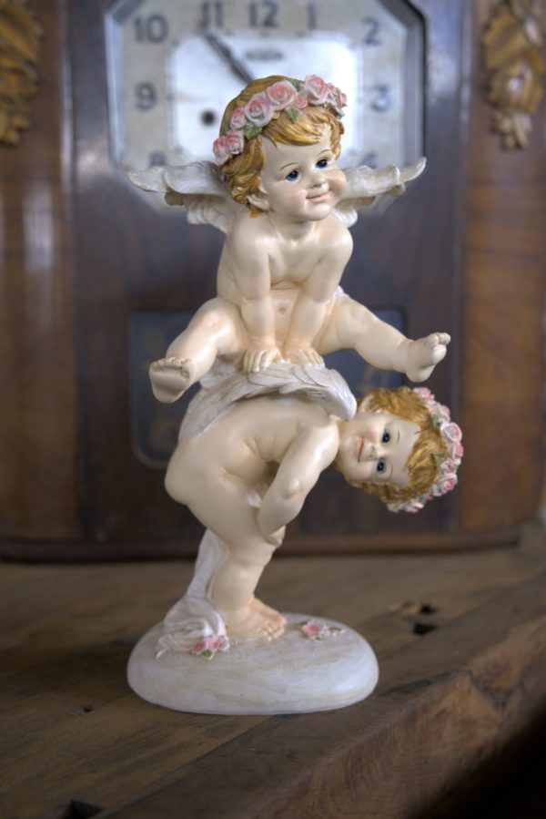 statuetta statuina decorativ angeli
